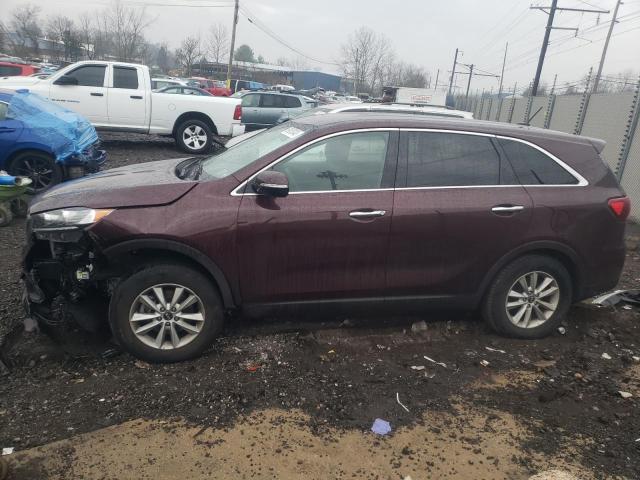 5XYPG4A3XLG641763 - 2020 KIA SORENTO L BURGUNDY photo 1