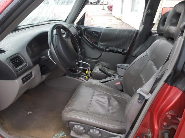 JF1SF65531H720531 - 2001 SUBARU FORESTER S RED photo 7