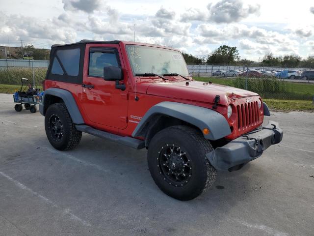 1J4AA2D18AL212722 - 2010 JEEP WRANGLER S RED photo 4