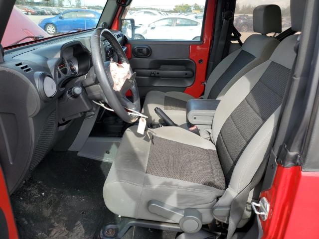 1J4AA2D18AL212722 - 2010 JEEP WRANGLER S RED photo 7