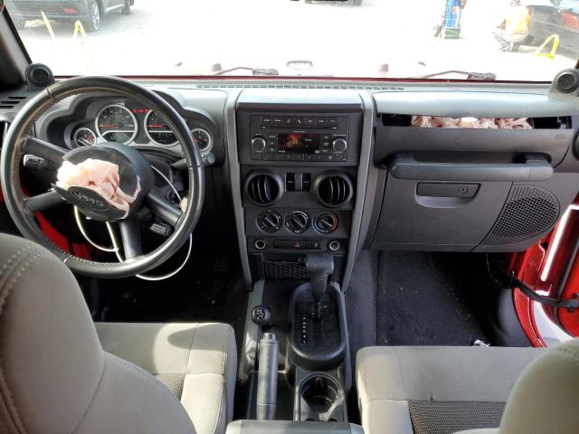 1J4AA2D18AL212722 - 2010 JEEP WRANGLER S RED photo 8