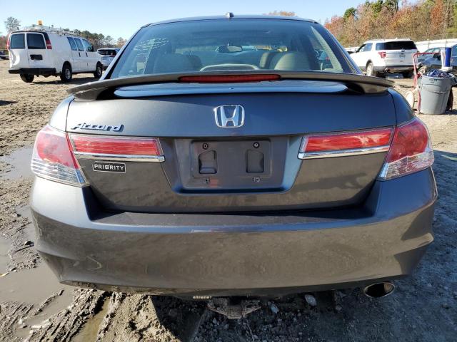 1HGCP2F81CA083536 - 2012 HONDA ACCORD EXL GRAY photo 6