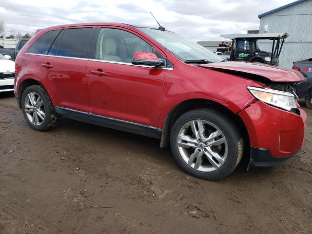 2FMDK3KC8CBA40717 - 2012 FORD EDGE LIMIT RED photo 4