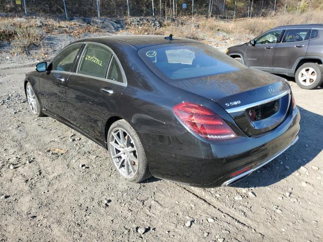 WDDUG8DB7JA416989 - 2018 MERCEDES-BENZ S 560 BLACK photo 2