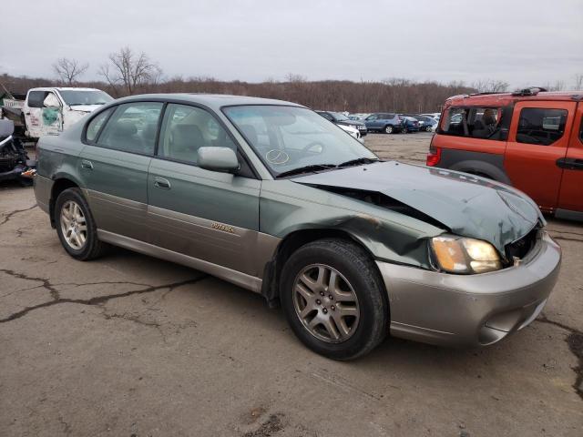 4S3BE686X37211448 - 2003 SUBARU LEGACY OUT GREEN photo 4