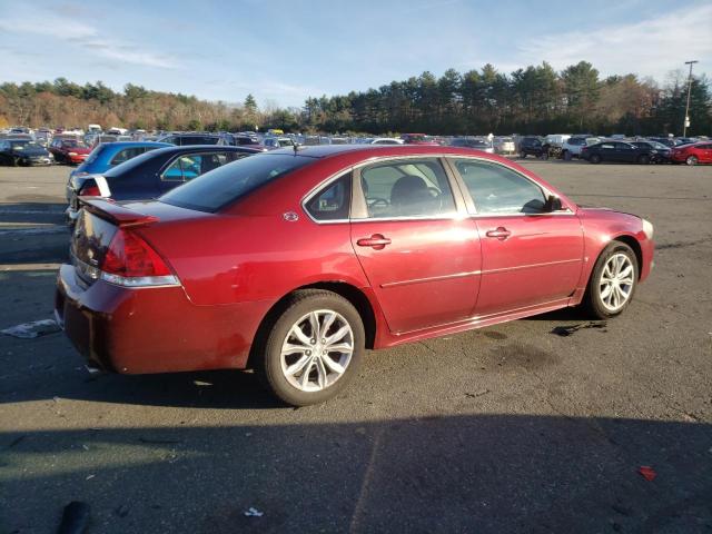 2G1WC57M191301765 - 2009 CHEVROLET IMPALA 2LT MAROON photo 3