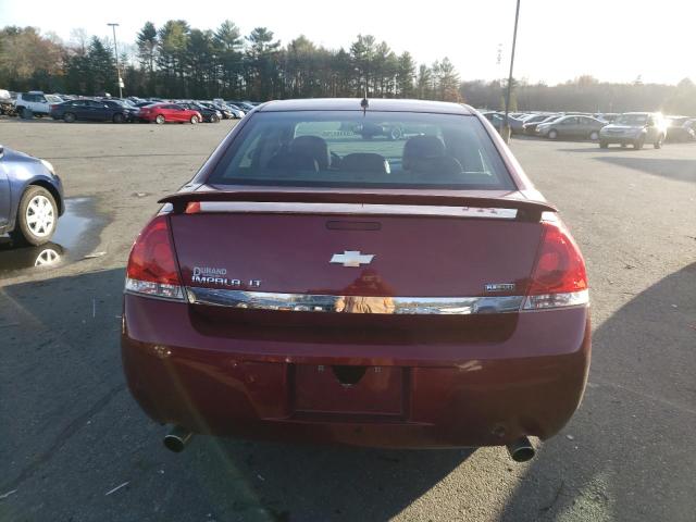 2G1WC57M191301765 - 2009 CHEVROLET IMPALA 2LT MAROON photo 6