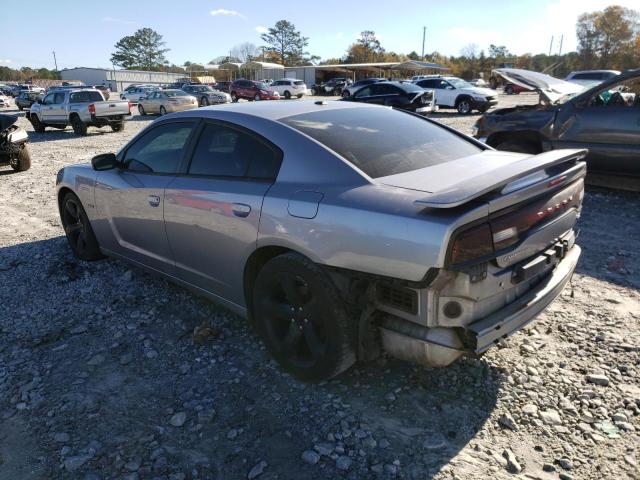 2C3CDXCT2DH614635 - 2013 DODGE CHARGER R/ GRAY photo 2
