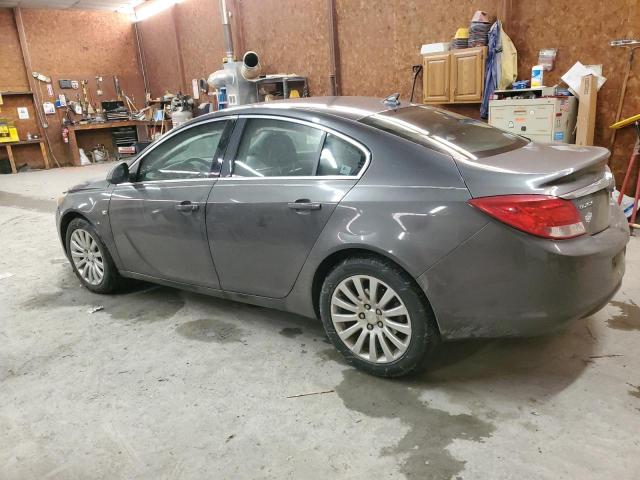 W04GN5EC3B1025675 - 2011 BUICK REGAL CXL GRAY photo 2