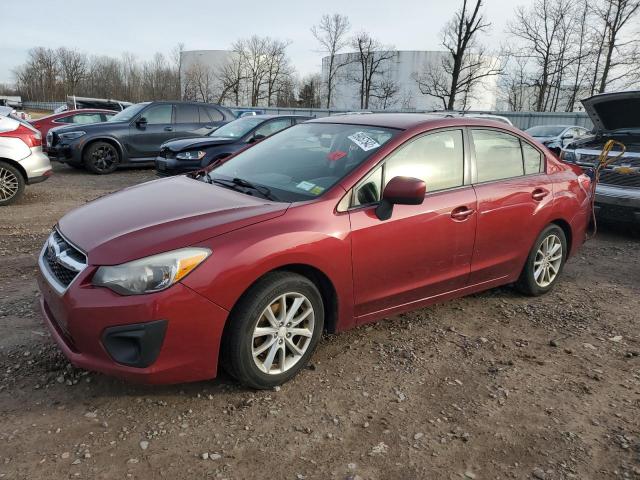 JF1GJAC60EH024525 - 2014 SUBARU IMPREZA PR RED photo 1