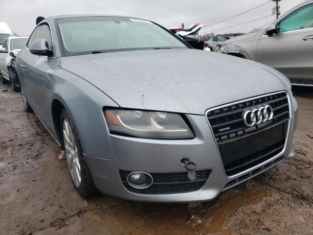 WAUDK78T49A028570 - 2009 AUDI A5 QUATTRO GRAY photo 1