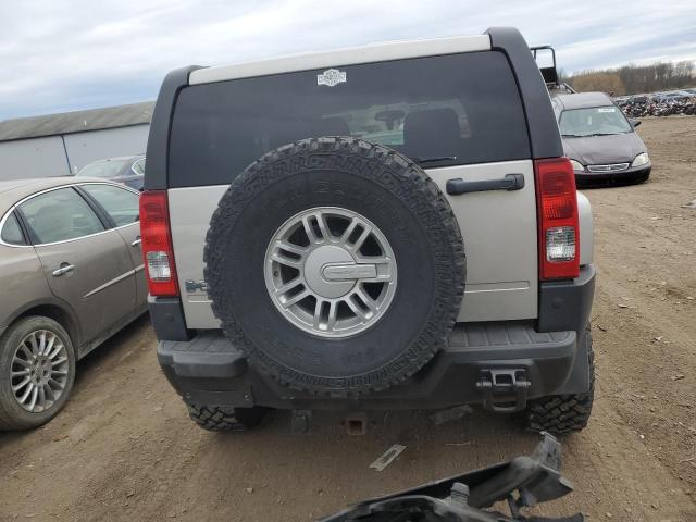 5GTEN13E188198839 - 2008 HUMMER H3 BEIGE photo 6