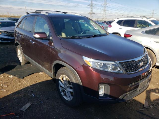 5XYKT4A76EG531188 - 2014 KIA SORENTO BLACK photo 4