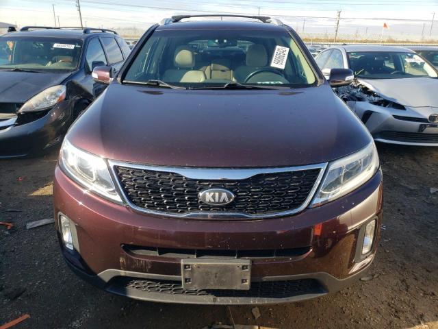 5XYKT4A76EG531188 - 2014 KIA SORENTO BLACK photo 5