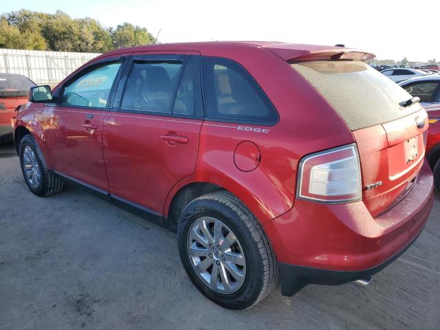 2FMDK3JC2ABA02723 - 2010 FORD EDGE SEL RED photo 2