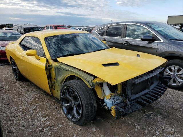 2C3CDZAGXHH633117 - 2017 DODGE CHALLENGER YELLOW photo 4