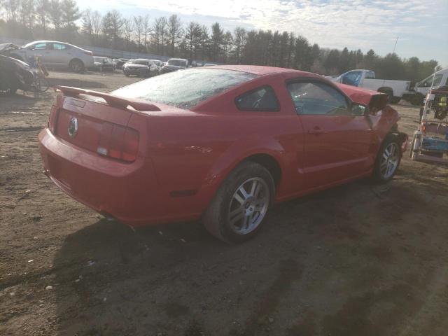 1ZVHT82H065165065 - 2006 FORD MUSTANG GT RED photo 3