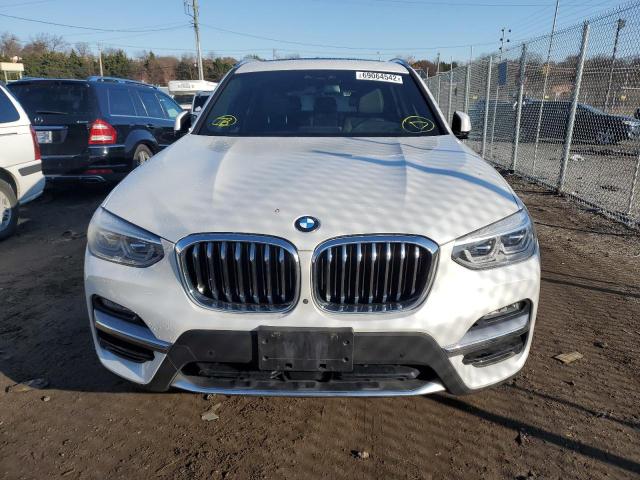 5UXTY5C05L9B77269 - 2020 BMW X3 XDRIVE3 WHITE photo 5