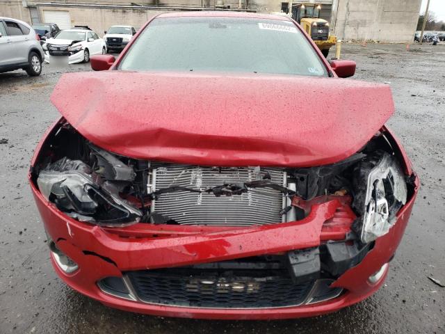 3FAHP0KC8BR248978 - 2011 FORD FUSION SPO RED photo 5