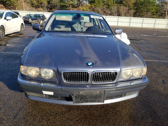 WBAGH83431DP27256 - 2001 BMW 7 SERIES BLUE photo 5