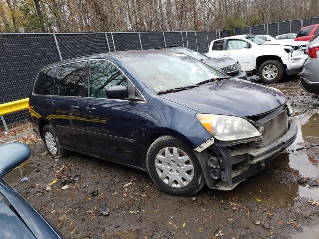 5FNRL3H26AB010590 - 2010 HONDA ODYSSEY LX BLUE photo 4