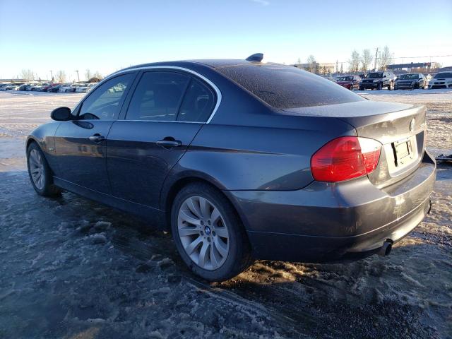 WBAVD53558A285621 - 2008 BMW 335 XI GRAY photo 2