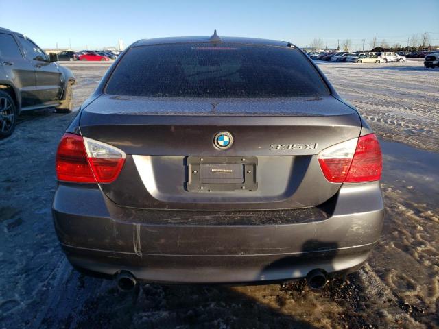 WBAVD53558A285621 - 2008 BMW 335 XI GRAY photo 6