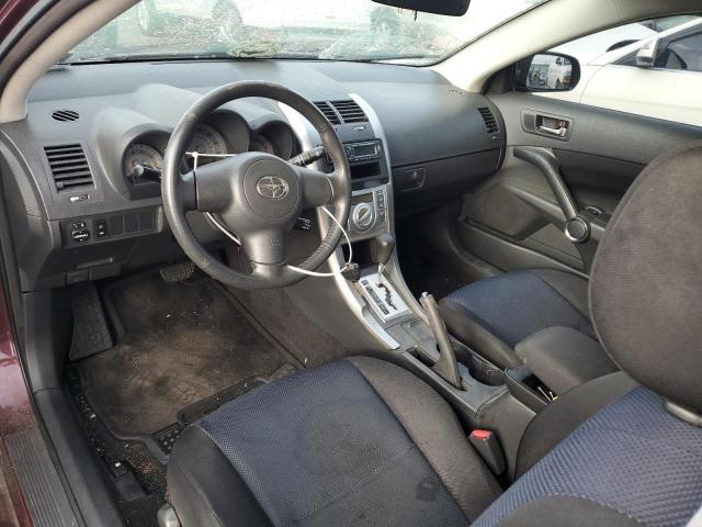 JTKDE177550052929 - 2005 TOYOTA SCION TC BURGUNDY photo 8