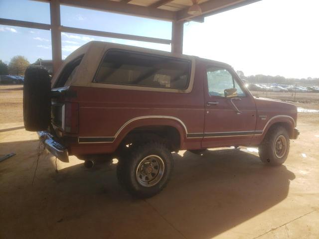 1FMDU15N7GLA67800 - 1986 FORD BRONCO U10 RED photo 3