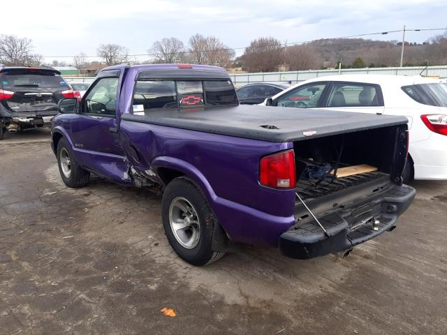 1GCCS1449XK116046 - 1999 CHEVROLET S TRUCK S1 PURPLE photo 2