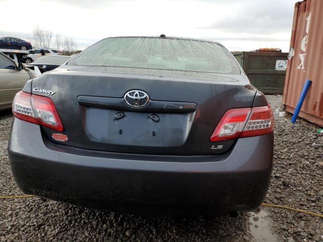 4T1BF3EK6BU669383 - 2011 TOYOTA CAMRY BASE GRAY photo 6