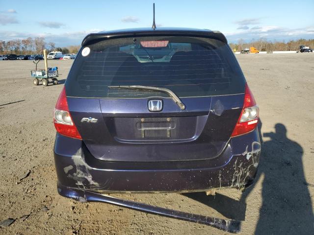 JHMGD386X8S044910 - 2008 HONDA FIT SPORT PURPLE photo 6