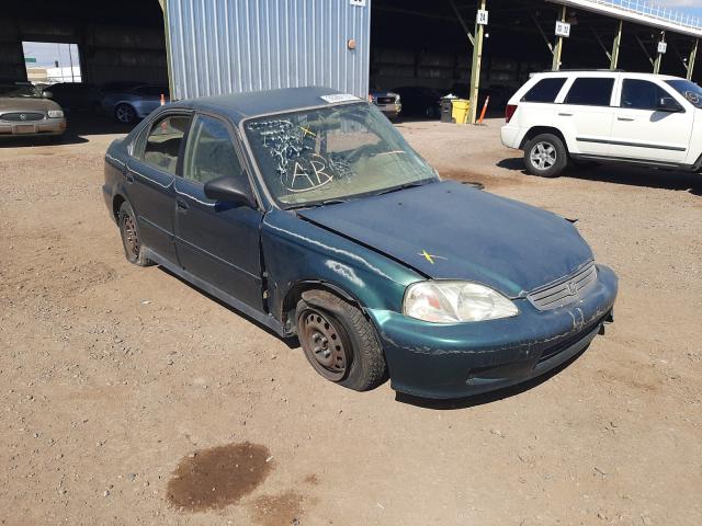2HGEJ6610XH574577 - 1999 HONDA CIVIC BASE GREEN photo 1