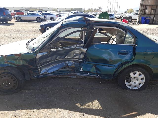 2HGEJ6610XH574577 - 1999 HONDA CIVIC BASE GREEN photo 9
