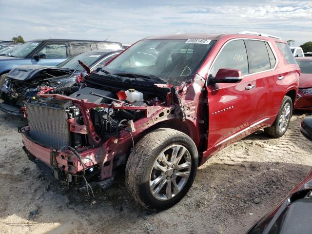 1GNERNKW8LJ226822 - 2020 CHEVROLET TRAVERSE H RED photo 1