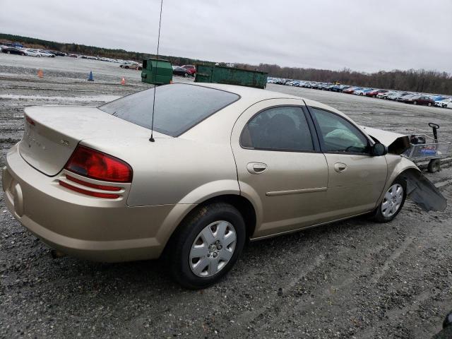 1B3EL46XX2N****** - 2002 DODGE STRATUS SE GOLD photo 3