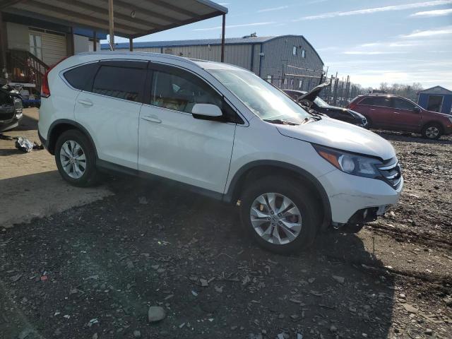 5J6RM4H71EL117610 - 2014 HONDA CR-V EXL WHITE photo 4