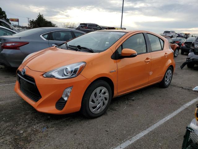 JTDKDTB3XG1131186 - 2016 TOYOTA PRIUS C ORANGE photo 1