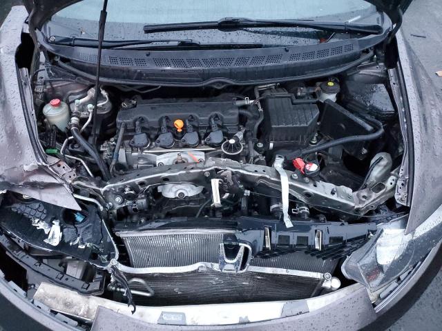 19XFA1F69AE059663 - 2010 HONDA CIVIC LX-S Сұр фото 11