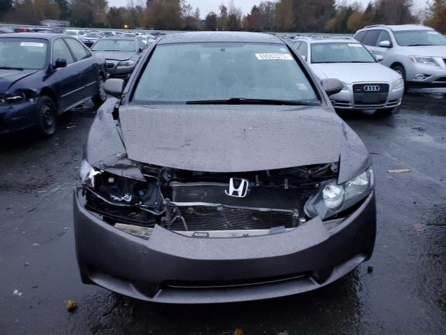 19XFA1F69AE059663 - 2010 HONDA CIVIC LX-S Сұр фото 5