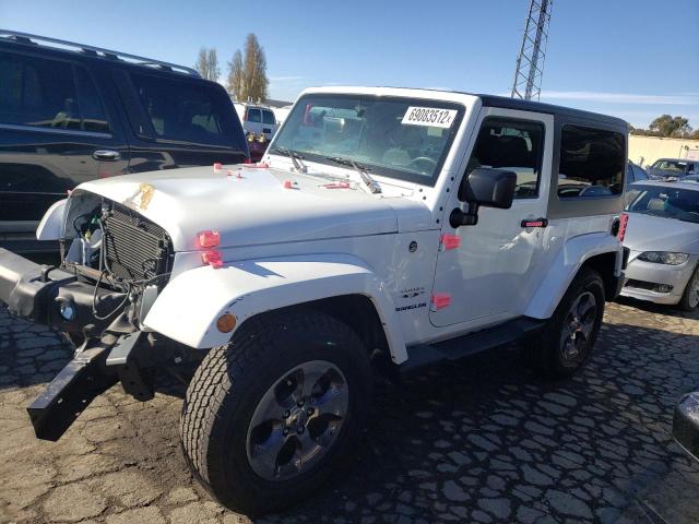 1C4AJWBG2HL501724 - 2017 JEEP WRANGLER S WHITE photo 1