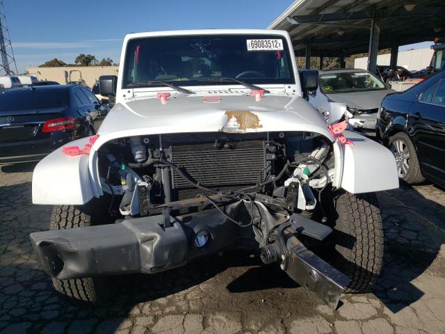 1C4AJWBG2HL501724 - 2017 JEEP WRANGLER S WHITE photo 5