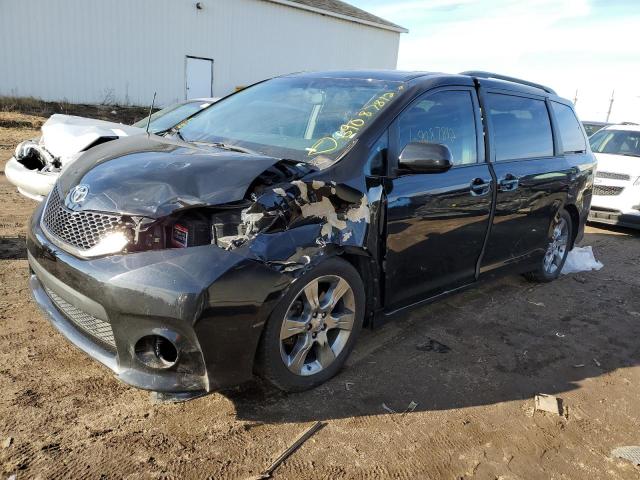 5TDXK3DC7CS232613 - 2012 TOYOTA SIENNA SPO BLACK photo 1