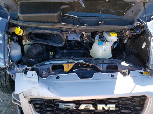 3C6MRVJG0ME579401 - 2021 RAM PROMASTER BLUE photo 12