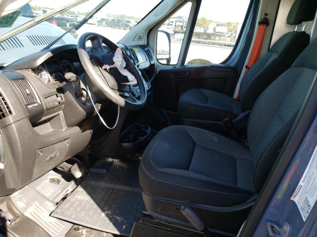 3C6MRVJG0ME579401 - 2021 RAM PROMASTER BLUE photo 7