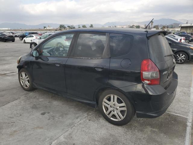 JHMGD386X7S063732 - 2007 HONDA FIT S 黑色 照片 2