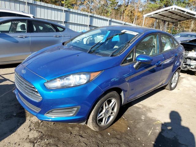 3FADP4BJ9JM103285 - 2018 FORD FIESTA SE BLUE photo 1