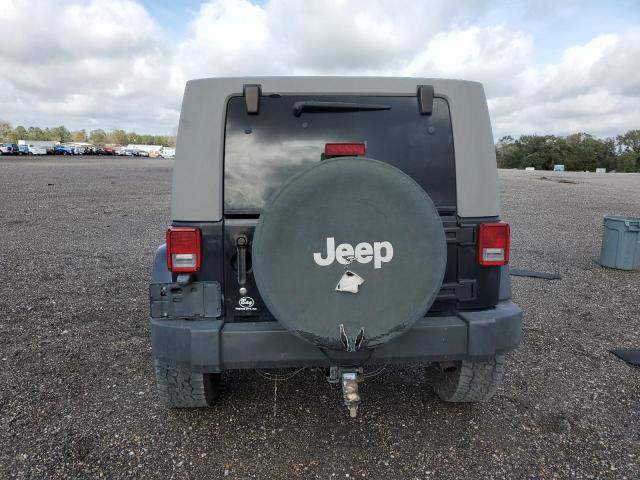 1J4GA59177L213132 - 2007 JEEP WRANGLER S BLACK photo 6