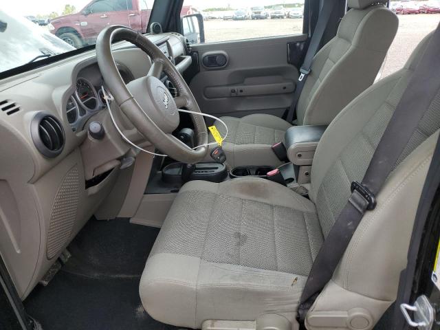 1J4GA59177L213132 - 2007 JEEP WRANGLER S BLACK photo 7