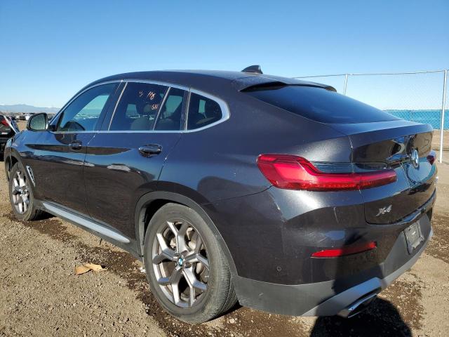 5UX33DT04N9J71908 - 2022 BMW X4 XDRIVE3 BLACK photo 2